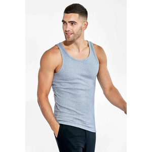 Camiseta sin Mangas Deportiva para Hombre, Estilo Casual de Verano, Material Ligero, Corte con Abertura en los Brazos, Cuello Redondo, Venta al Por Mayor - Product Image 5