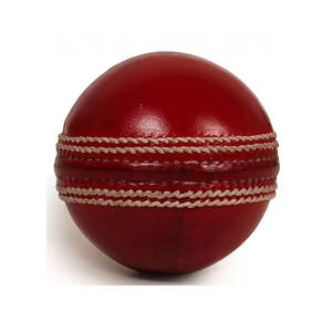 Pelota de críquet de cuero personalizada OEM, pelota de partido duro para entrenamiento y juego de adultos - Product Image 1