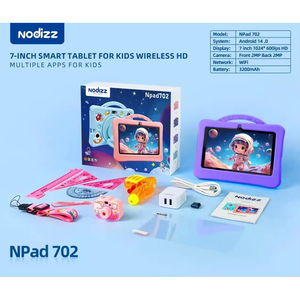 Tablet Infantil Npad 702 de 7 Pulgadas, Android 14, Wi-Fi, Juegos Educativos, Procesador MTK, 4GB RAM, USB-C, Funda Resistente a Golpes - Product Image 5