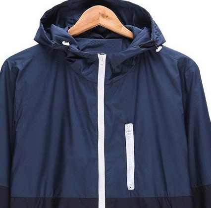 High Quality Men's Rain Jacket - Waterproof & Breathable