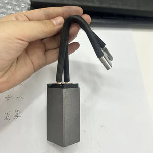 Balais de charbon J <span class=keywords><strong>Mersen</strong></span> LFC554 de haute qualité pour outils électriques, fabriqués en laiton et graphite, alimentation électrique - Product Image 1