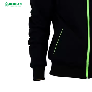 Sweat-shirts à fermeture éclair confortables fabriqués au Pakistan, unisexes, de qualité supérieure, robustes, au design unique, respirants, 100% coton molletonné/éponge française - Product Image 5