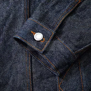 Vente en gros Service OEM Veste en jean 100% coton légère et personnalisée pour hommes Meilleur design pour la saison hivernale - Product Image 5