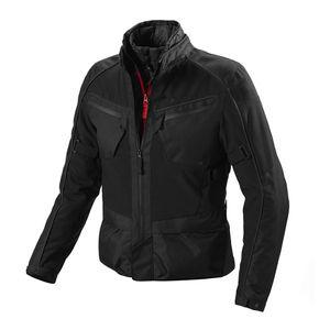 Chaqueta de moto Cordura OEM de moda, fina, acolchada, personalizada, unisex, con múltiples cremalleras frontales y logo, al por mayor - Product Image 6