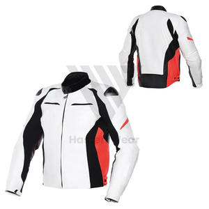 Chaqueta de Motociclista de Cuero Personalizada para Hombre, Diseño Moderno, Chaqueta de Carreras para Moto, Gran Venta - Product Image 3