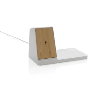 Caricatore Wireless 3-in-1 Ontario, Portapenne Sostenibile e Compagno per Gadget - Product Image 1