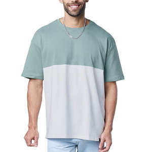 Camiseta de algodón 100% de gran tamaño a la moda de verano para hombre, transpirable de manga corta talla grande con patrón de impresión digital - Product Image 5