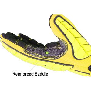 Guantes DE SEGURIDAD impermeables Horizon, guantes de trabajo de cuero con agarre antideslizante para soldadura, tareas industriales y de mantenimiento automotriz - Product Image 4