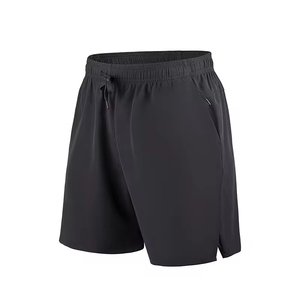 Shorts de sport pour homme personnalisés, séchage rapide, extensibles, à compression, taille élastique, respirants, anti-plis, avec cordon de serrage, pour l'été et la gym - Product Image 2