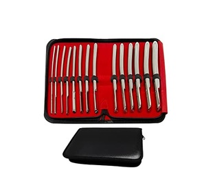 ชุดเครื่องขยายขน Hegar สัตวแพทย์ 14 ชิ้นพร้อมกล่องซิป - Product Image 2