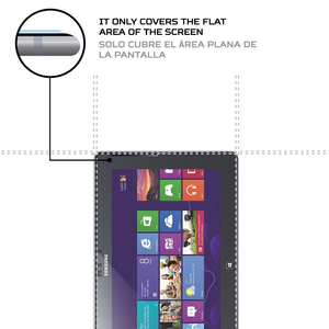 ฟิล์มกันรอยหน้าจอ ANTISHOCK สำหรับแท็บเล็ตซัมซุง แอตวิท แท็บ P8510 - Product Image 4