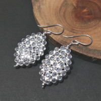 Pendientes de Plata de Ley 925 con Circonita Redonda, Estilo Étnico, para Fiesta, para Damas de Honor