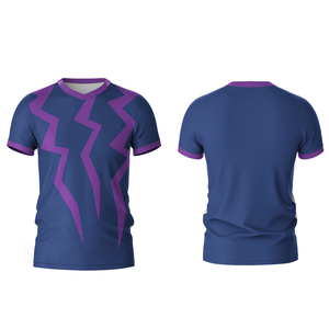 Vêtements de sport personnalisés avec nom de l'équipe Maillot de rugby imprimé par sublimation Prix de gros T-shirt de rugby personnalisé à prix réduit - Product Image 1