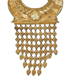 Sofia Long <b>Necklace</b> for Women <b>Handmade</b> Indian Jeweller Fine Quality Alloy Vintage Style for Weddings Parties Anniversaries Gifts - Product Image 1