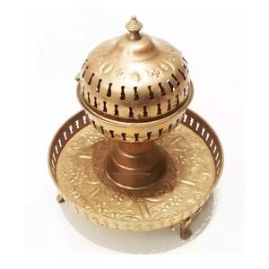 Amazing Durable Brass Incense <b>Burner</b> Golden <b>Oud</b> Bukhoor Incense Holder for Home Fragrance Hanging Incense <b>Burner</b> - Product Image 5