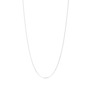 Cadena Clásica Panza de Plata de Ley - 3 Variaciones: Estilos Clásico y Religioso, Opciones de Cadena de Cuerda y Figaro - Product Image 3