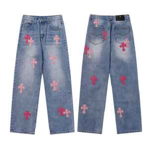 MS กางเกงยีนส์ผ้าฝ้าย100% สำหรับผู้ชาย, ผ้าฝ้ายเดนิมสีน้ำเงินขนาด36x32พอดีปกติ Ms-wc-001ทันสมัย - Product Image 2