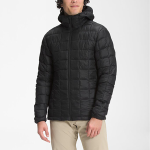 Chaqueta de Plumón para Hombre, Estilo Bomber, Corta, Gruesa, Brillante, con Capucha, para Invierno - Product Image 1