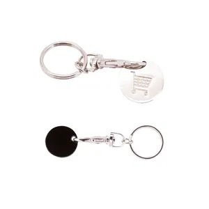 Portachiavi Personalizzato Paccu con Moneta, Gadget Promozionali e Moschettoni Personalizzabili - Product Image 1