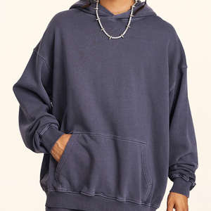 Sweats à capuche tendance streetwear délavés à l'acide pour hommes avec des détails élégants Parfaits pour les tenues de tous les jours et un style de vie actif sweats à capuche pour hommes - Product Image 4