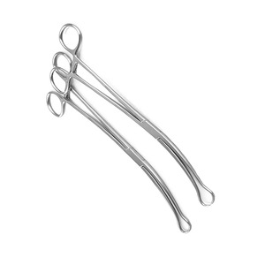 Tenáculo de Skene de Alta Calidad, Pinzas Uterinas de Acero Inoxidable de Grado Médico, Instrumentos Quirúrgicos de Ginecología - Product Image 2
