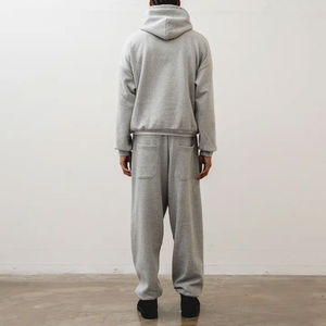 กางเกงวอร์มผ้าคอตตอนขากว้างสำหรับผู้ชายกางเกงวอร์มทรงตรงแฟชั่นแบบลำลองใหม่ - Product Image 5