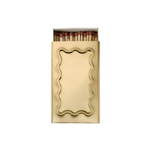 Decorative Brass <b>Matchbox</b> Cover Premium Metal Sleeve Custom Logo Holder Luxury Wedding Matches Souvenir Event Bulk Supply - Product Image 3