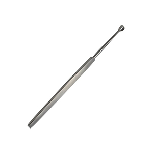 Curettes de peau de renard professionnelles, Instruments de dermatologie chirurgicale en acier inoxydable de 6mm, 5.5 pouces, Curettes de peau de haute qualité - Product Image 5