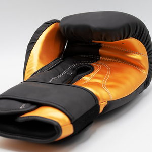 Gants de boxe MMA et de Muay Thai personnalisés, couleur unie, tailles 8oz-16oz, respirants, protection UV, en cuir, pour l'entraînement - Product Image 6