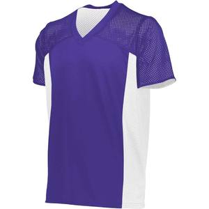 Maillots de football universitaire authentiques haute performance Design classique Logos personnalisés Respirant Plus Size Manches courtes pour Team Club - Product Image 1