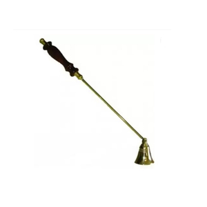 2024 gros laiton bougie extincteur outil nouveau brillant poli cloche forme bougie éteignoir - Product Image 1