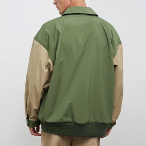 แจ็กเก็ตมีหมวกทรงเลตเทอร์แมนใส่ได้ทั้งชายและหญิงเสื้อแจ็กเก็ตกีฬาแบบสั่งทำปักโลโก้แนวอุตสาหกรรม - Product Image 2