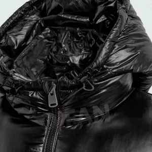 Veste d'hiver décontractée pour homme avec doudoune épaisse, capuche chaude, vêtement d'extérieur d'hiver, manteau d'affaires, tissu en polyester tissé - Product Image 2