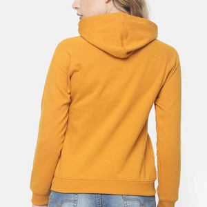 Sweats à capuche respirants personnalisés pour femmes avec badge frontal - Tissu en coton/bambou - Product Image 3