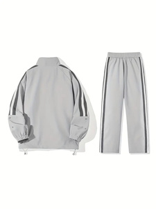 Survêtement de grande taille 100% coton pour hommes le plus vendu pour l'hiver avec motif solide et logo personnalisé Street Wear - Product Image 2