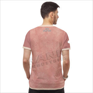 Summer Wear T-shirts pour hommes fabriqués en usine T-shirts pour hommes avec logo personnalisé T-shirts pour hommes de marque privée - Product Image 4