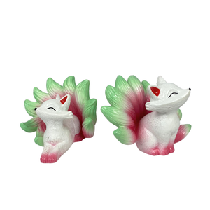 L'usine produit des statues faites à la main de jolies statues de renard à 9 queues pour décorer votre bureau à la maison comme cadeaux - Product Image 6