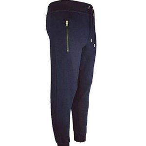 คุณภาพสูงยอดนิยมบุรุษผอมชุดสูทผู้ชายชุดกีฬา Navy jogging ชุด - Product Image 3