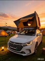 Smarcamp - La Mejor Carpa Plegable para Techo de 12 cm de Grosor, Carcasa Ligera de Aluminio para Acampar en Coche, Entrada por Techo Solar |   Escritorio |   Luz LED