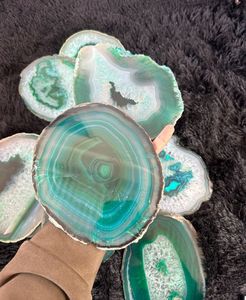 Dessous de verre en marbre/Dessous de verre en marbre/Dessous de verre en pierre Dessous de verre élégant Dessous de verre de luxe Dessous de verre en marbre naturel Blanc - Product Image 1