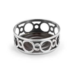 Luxury Stainless Steel Nickel Plated Bottle <b>Coaster</b> for Hotels Restaurants Adds Shine to Dining Presentation - Product Image 2