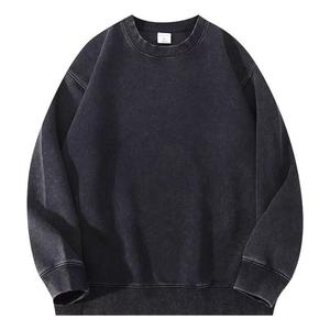 Sudadera Unisex de Invierno Gruesa, Corte Regular, Cuello Redondo, Forrada, con Capucha, Estilo Vintage, Mangas Largas, Elegante, Resistente al Viento, Diseño Liso para Hombre - Product Image 2