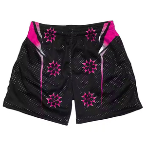 Shorts de sport en maille à séchage rapide pour hommes, shorts de gymnastique en maille pour hommes, shorts en maille personnalisés pour hommes, fabricant de shorts en maille de polyester - Product Image 1