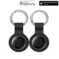 Traceur GPS sans fil double système iOS Android Findmy MFI, étanche IP67, mini, anti-perte, pour animaux de compagnie, compatible AirTag