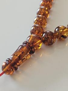 Tasbih artisanal en résine époxy, thème ange, technique de moulage, perles de prière islamiques, chapelet musulman, Dhikr, cadeau religieux élégant - Product Image 3