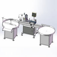 YIMUPACK YM510 Rouleau d'Autocollant Enveloppant Étiqueteuse Plastique Verre Hexagone Pot Rond Automatique Huile Pilule Bouteille Étiqueteuse