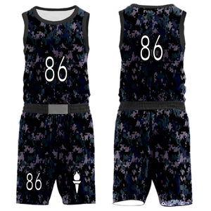 Ensemble de maillots de basket-ball de haute qualité, shorts respirants à séchage rapide, fournisseur en gros - Product Image 6