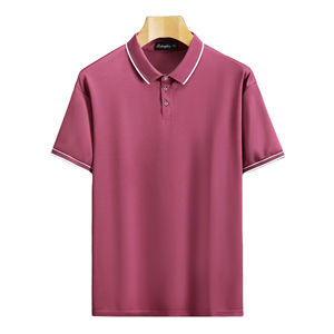 OEM Polo T-shirt Camisas Royal Easy Iron POLO T-shirt Personalizable Poly-Cotton Tipped POLO Camisas con cuello - Product Image 1