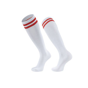 New Latest Style <b>Knee</b> <b>Length</b> Nylon/Spandex Stripes Soccer SportS <b>Socks</b> Custom Own Your Logo Breathable Men Athletic Casual Wear - Product Image 5