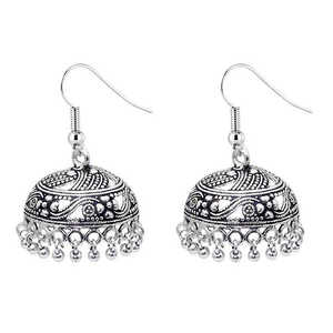Jeweljunk Boucles d'oreilles à la mode Jhumki plaquées rhodium 1309316 - Product Image 1